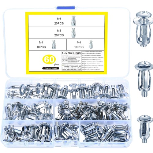 Hohlraumdübel set metall - set,