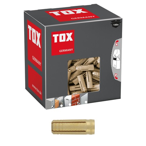 Stück tox messingdübel - 2-12,